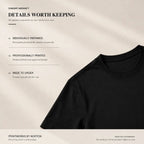 Concert details and optional Archive Notes for a custom setlist hoodie