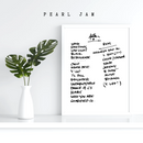 Pearl Jam | Austin | 9/19/23 | Night Two | Concert | Setlist | Poster