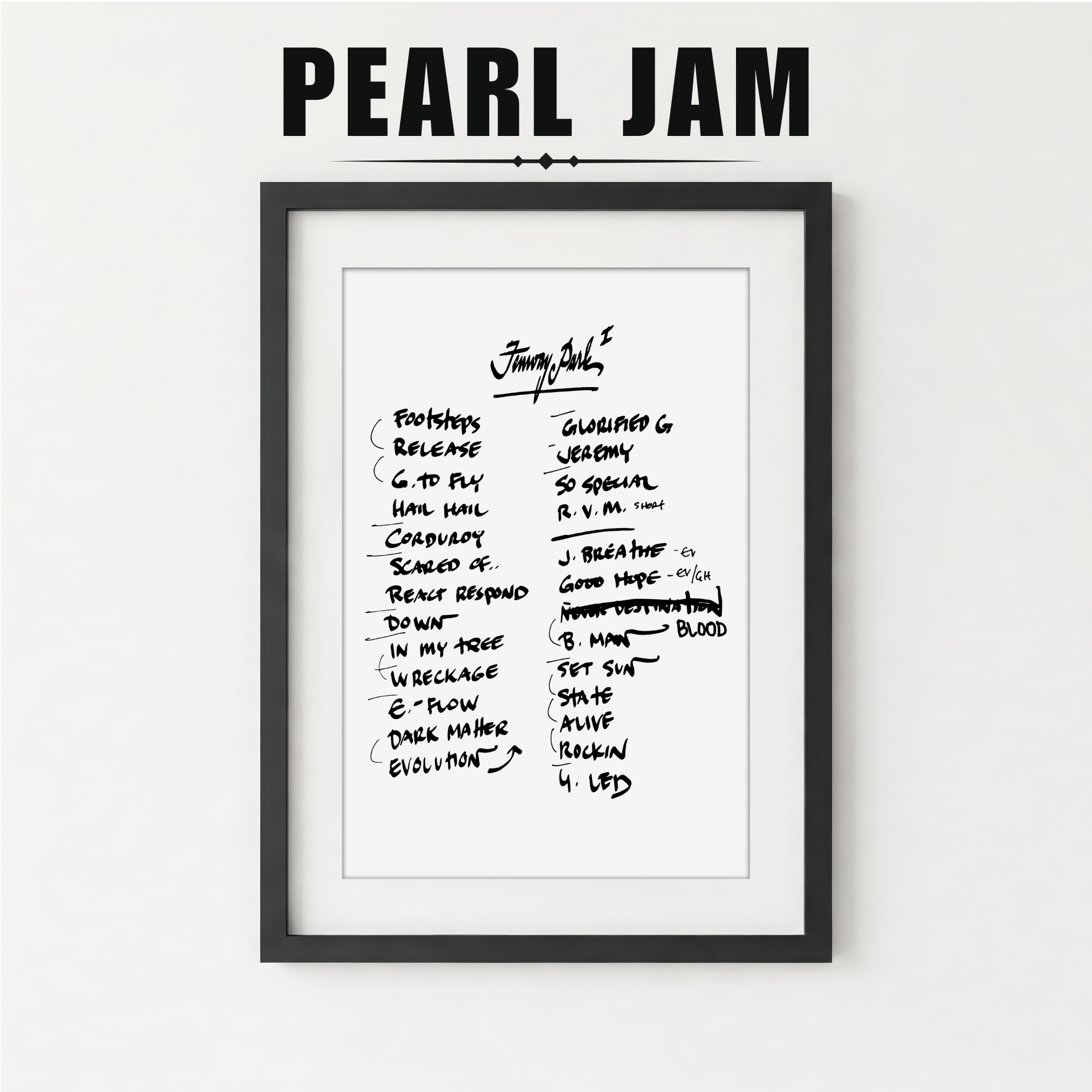 Pearl Jam | Boston | 9/15/24 | Night 1 | Concert | Setlist | Print | Custom | Personalized | Gift for Him | Gift for Her | Special Gift | Music Fan Gift