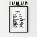 Pearl Jam | Boston | 9/17/24 | Night 2 | Concert | Setlist | Print | Custom | Personalized | Gift for Him | Gift for Her | Special Gift | Music Fan Gift