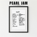 Pearl Jam | Chicago | 8/29/24 | Night 1 | Concert | Setlist | Print | Custom | Personalized | Gift for Him | Gift for Her | Special Gift | Music Fan Gift