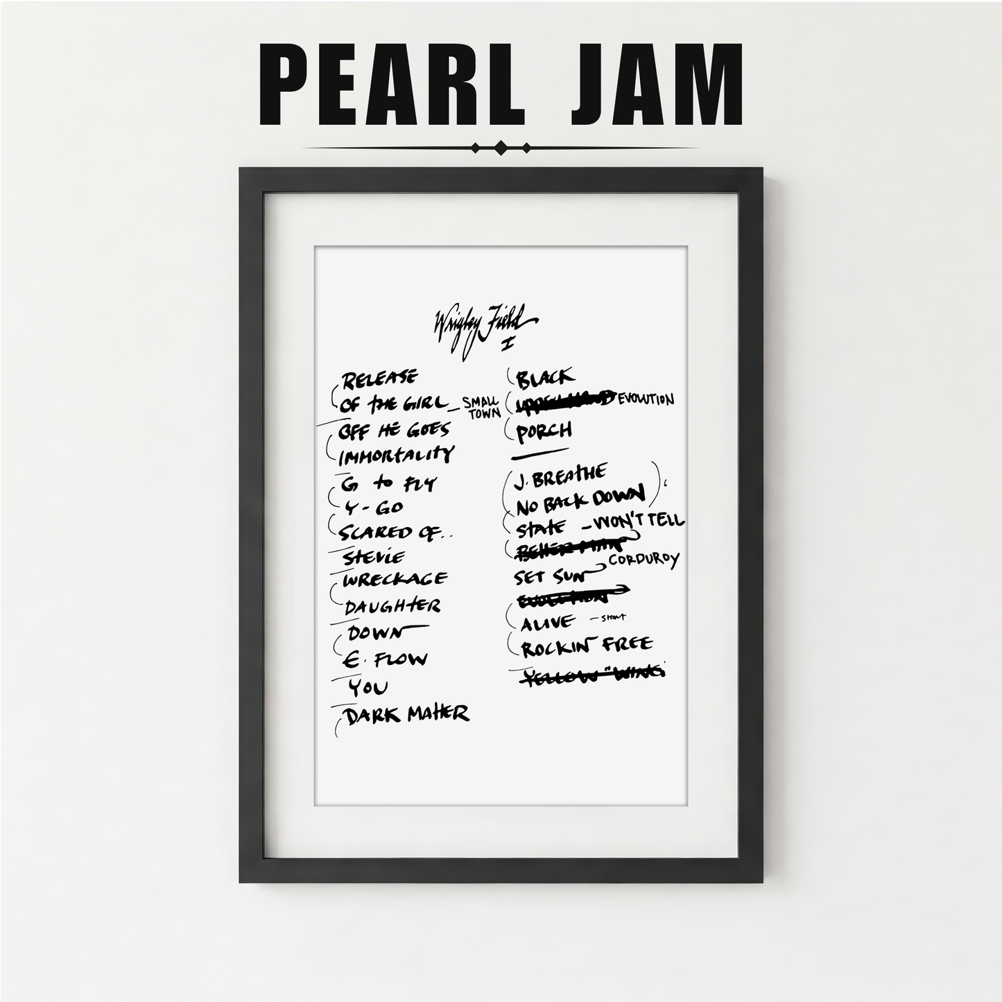 Pearl Jam | Chicago | 8/29/24 | Night 1 | Concert | Setlist | Print | Custom | Personalized | Gift for Him | Gift for Her | Special Gift | Music Fan Gift