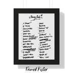 Concert Setlist Print | Custom | Any Band | Any Show | Any City | Personalized | Gift for Him | Gift for Her | Special Gift | Music Fan Gift