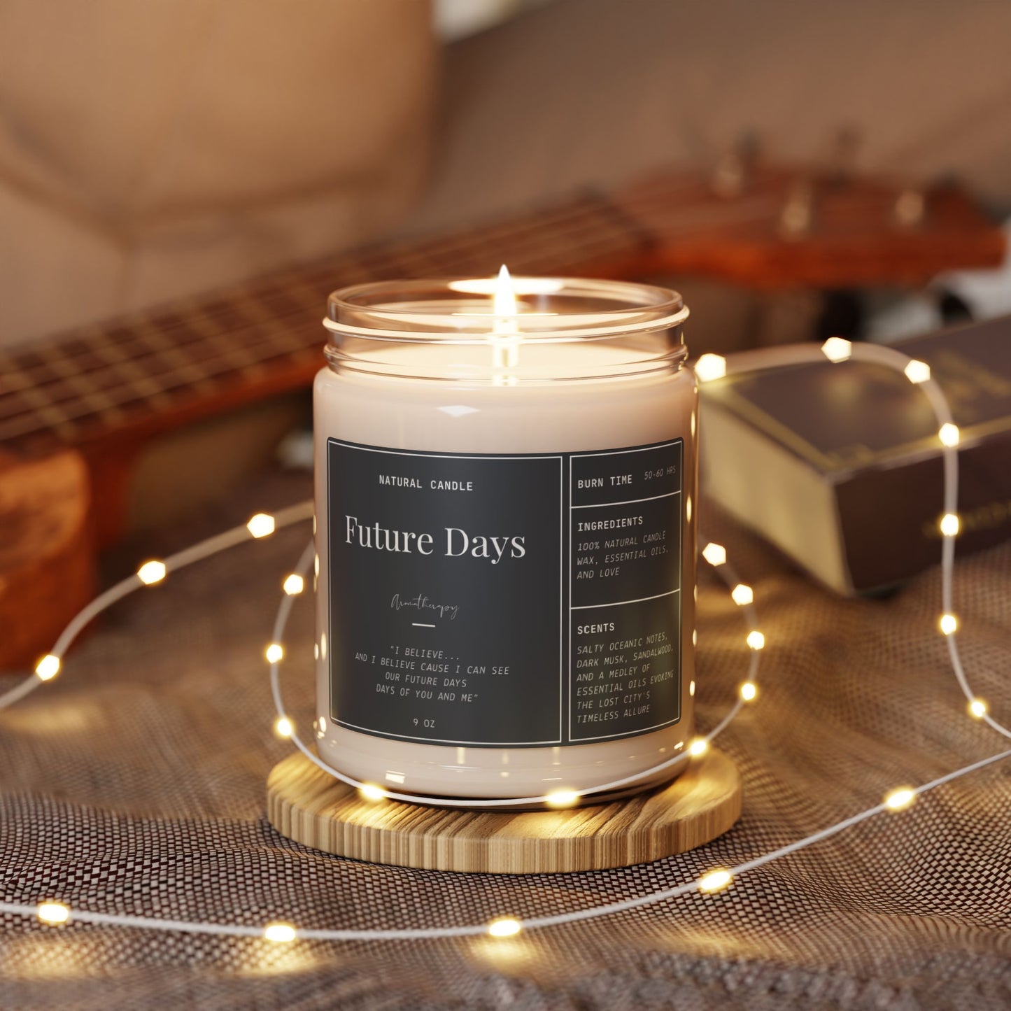 Pearl Jam | Scented Soy Candles | Songs | Gift for Him | Gift for Her | Anniversary Gift | Best Friend Gift