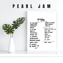 Pearl Jam | Las Vegas | 5/18/24 | Night 2 | Concert | Setlist | Print | Custom | Personalized | Gift for Him | Gift for Her | Special Gift | Music Fan Gift