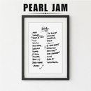 Pearl Jam | Nashville | 5/6/25 | Night 1 | Concert | Setlist | Print | Custom | Personalized | Gift for Him | Gift for Her | Special Gift | Music Fan Gift