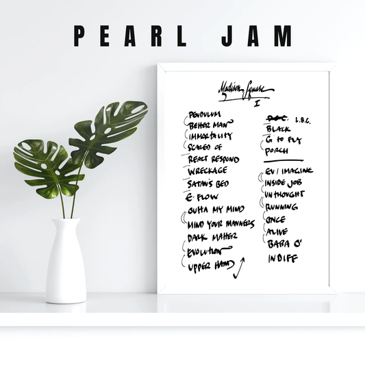 Pearl Jam | New York | 9/3/24 | Night 1 | Concert | Setlist | Print | Custom | Personalized | Gift for Him | Gift for Her | Special Gift | Music Fan Gift