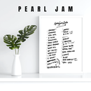 Pearl Jam | New York | 9/4/24 | Night 2 | Concert | Setlist | Print | Custom | Personalized | Gift for Him | Gift for Her | Special Gift | Music Fan Gift