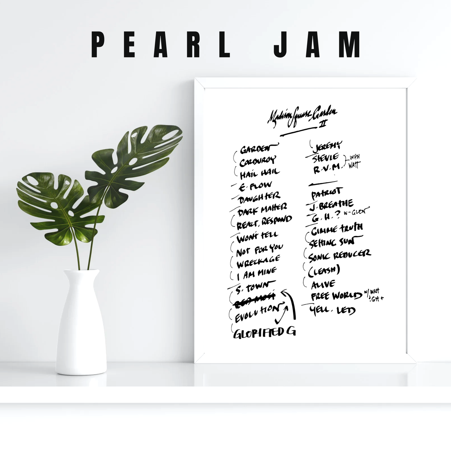 Pearl Jam | New York | 9/4/24 | Night 2 | Concert | Setlist | Print | Custom | Personalized | Gift for Him | Gift for Her | Special Gift | Music Fan Gift