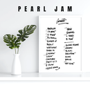 Pearl Jam | Sacramento | 5/13/24 | One Night | Concert | Setlist | Print | Custom | Personalized | Gift for Him | Gift for Her | Special Gift | Music Fan Gift