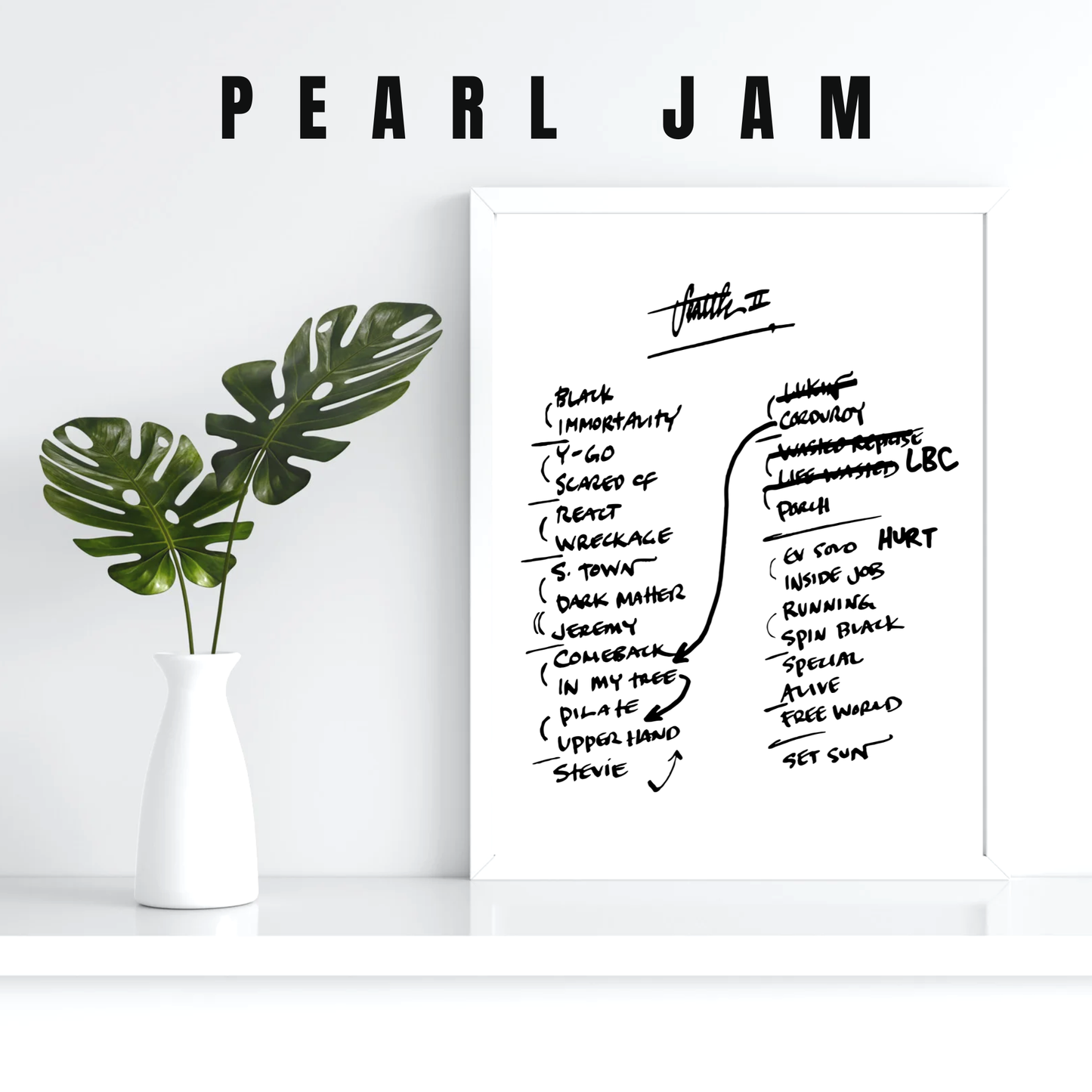 Pearl Jam | Seattle | 5/30/24 | Night 2 | Concert | Setlist | Print | Custom | Personalized | Gift for Him | Gift for Her | Special Gift | Music Fan Gift