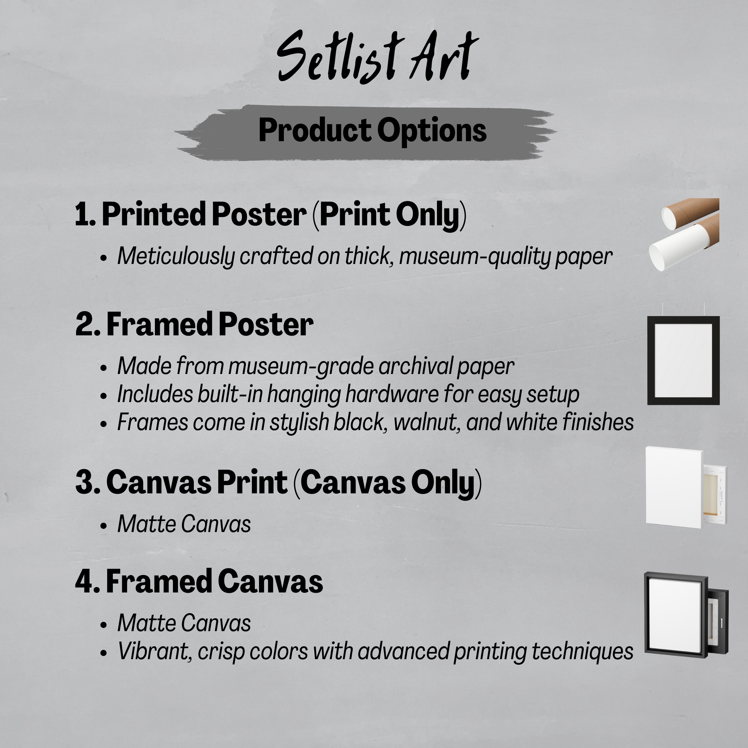 Concert Setlist Print | Custom | Any Band | Any Show | Any City | Personalized | Gift for Him | Gift for Her | Special Gift | Music Fan Gift