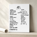 Pearl Jam Austin Setlist Wall Art - Moody Center, Night 2 - 9/19/23