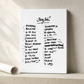 Pearl Jam Boston Setlist Wall Art - Fenway Park, Night 1 - 9/15/24