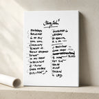 Pearl Jam Boston Setlist Wall Art - Fenway Park, Night 1 - 9/15/24