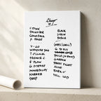 Pearl Jam Chicago Setlist Wall Art - United Center, Night 2 - 9/7/23