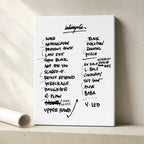 Pearl Jam Indianapolis Setlist Wall Art - Ruoff Music Center - 8/26/24