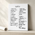 Pearl Jam Missoula Setlist Wall Art - Washington–Grizzly Stadium - 8/22/24