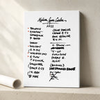 Pearl Jam New York Setlist Wall Art - Madison Square Garden - 9/11/22