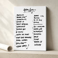 Pearl Jam New York Setlist Wall Art - Madison Square Garden, Night 1 - 9/3/24
