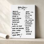 Pearl Jam New York Setlist Wall Art - Madison Square Garden, Night 1 - 9/3/24