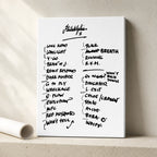Pearl Jam Philadelphia Setlist Wall Art - Wells Fargo Center, Night 1 - 9/7/24