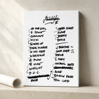 Pearl Jam Philadelphia Setlist Wall Art - Wells Fargo Center, Night 2 - 9/9/24