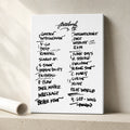 Pearl Jam Pittsburgh Setlist Wall Art - PPG Paints Arena, Night 2 - 5/18/25