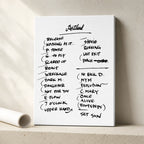 Pearl Jam Portland Setlist Wall Art - Moda Center - 5/10/24